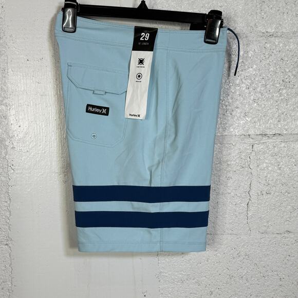 Hurley Men's Block Party Boardshort 18" in Sea Haze, Size 29 $50 - Picture 1 of 8